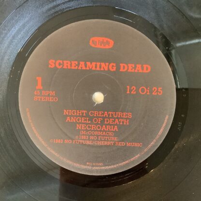 Screaming Dead - Night Creatures [12" EP] (2. hand) - Bilde 4