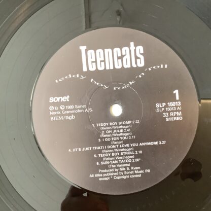 Teencats - Teddy Boy Rock 'n' Roll [LP] (2. hand) - Bilde 3