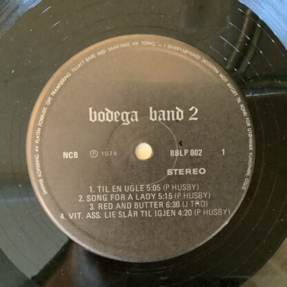 Bodega Band - Bodega Band 2 [LP] (2. hand) - Bilde 3