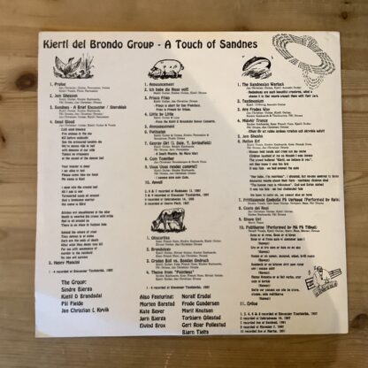 Kjertl Del Brondo Group - A Touch Of Sandnes [2xLP] (2. hand) - Bilde 2