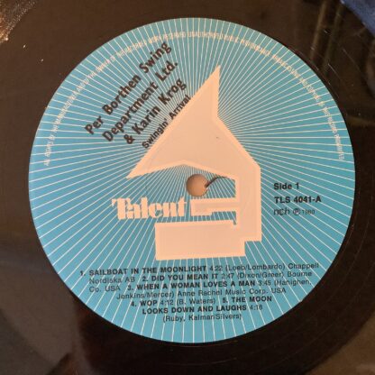 Per Borthen Swing Department Ltd. & Karin Krog - Swingin' Arrival [LP] (2. hand) - Bilde 2