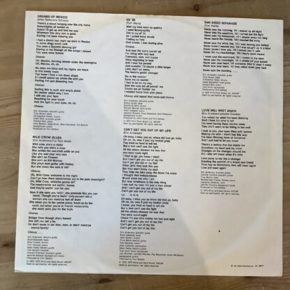 Eric Andersen - Retrospective [LP] (2. hand) - Bilde 3