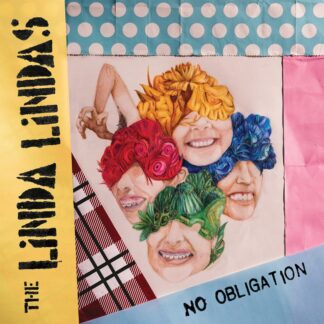 The Linda Lindas - No Obligation [LTD LP] (Galaxy Orange/White Vinyl)