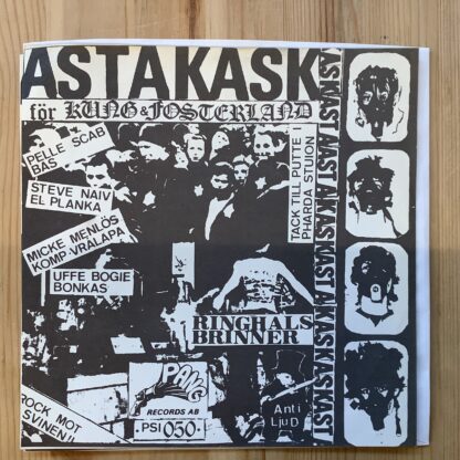 Asta Kask - För Kung & Fosterland [7"] (2. hand) - Bilde 2