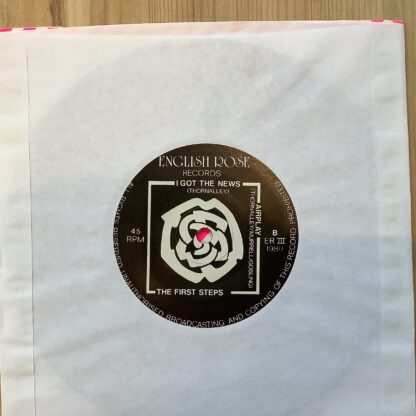 The First Steps - Anywhere Else But Here [7"] (2. hand) - Bilde 3