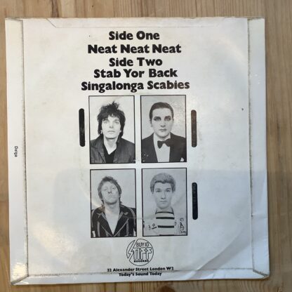The Damned - Neat Neat Neat [7"] (2. hand) - Bilde 2