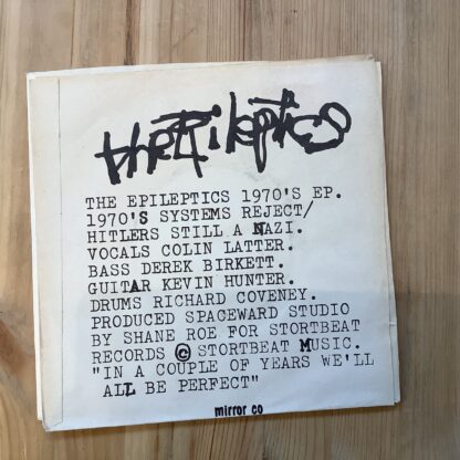 The Epileptics - 1970's EP [7"] (2. hand) - Bilde 2