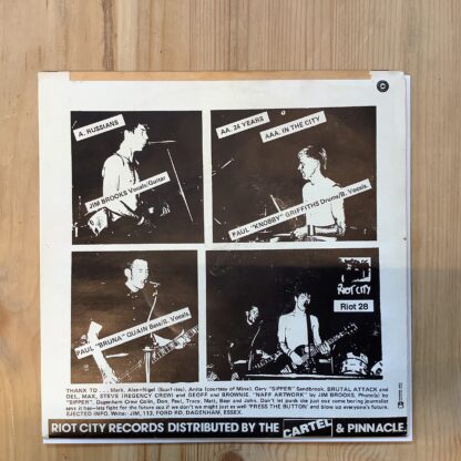 The Ejected - Press The Button E.P. [7"] (2. hand) - Bilde 2