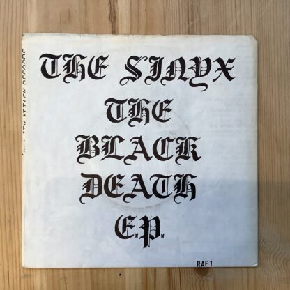 The Sinyx - The Black Death E.P. [7"] (2. hand) - Bilde 2