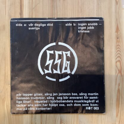 Sune Studs Och Grönlandsrockarna - Vår Dagliga Död [7"] (2. hand) - Bilde 2