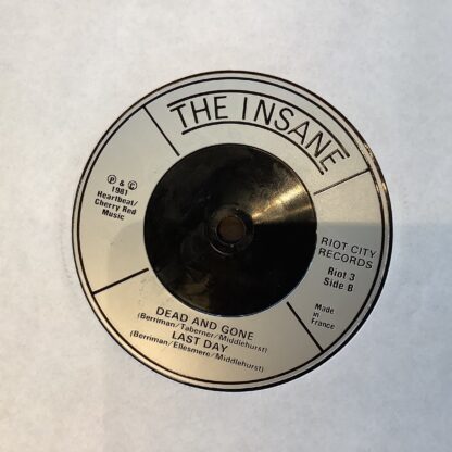 The Insane - Politics [7"] (2. hand) - Bilde 3
