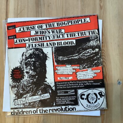 Lunatic Fringe - Cringe With The Fringe E.P [7"] (2. hand) - Bilde 2