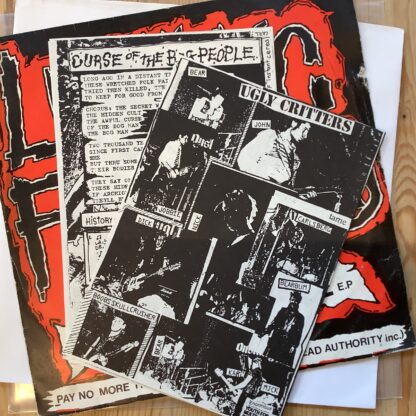 Lunatic Fringe - Cringe With The Fringe E.P [7"] (2. hand) - Bilde 3
