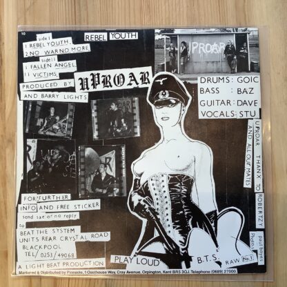 Uproar - Rebel Youth [7"] (2. hand) - Bilde 2