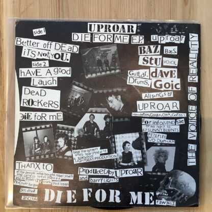 Uproar - Die For Me [7"] (2. hand) - Bilde 3