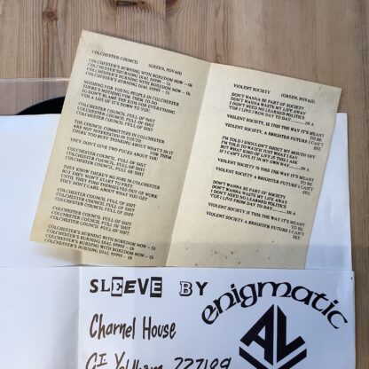 Special Duties - Violent Society [7"] (2. hand) - Bilde 3