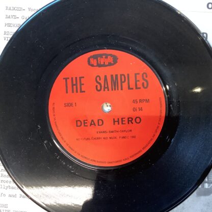 The Samples - Dead Hero [7"] (2. hand) - Bilde 3