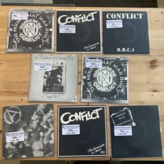 Conflict-Bundle: 8x 7" [Vinyl bundle] (2. hand)