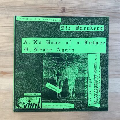 The Varukers - No Hope Of A Future / Never Again [7"] (2. hand) - Bilde 2