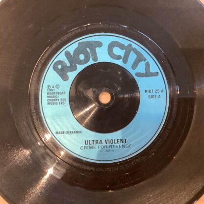 Ultra-Violent - Crime... For... Revenge [7"] (2. hand) - Bilde 3