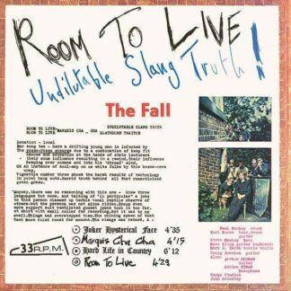 The Fall - Room To Live [LTD 2xLP] (Coloured Vinyl)