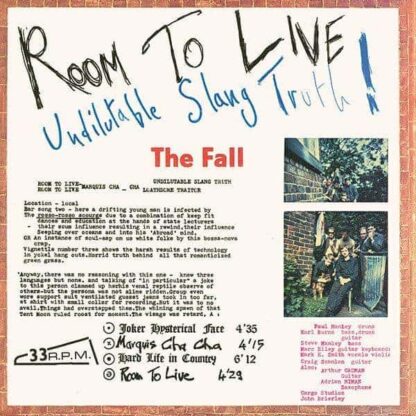 The Fall - Room To Live [LTD 2xLP] (Coloured Vinyl)