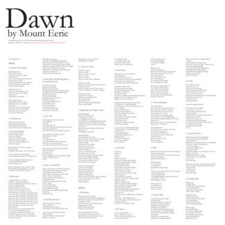 Mount Eerie - Dawn [LP]