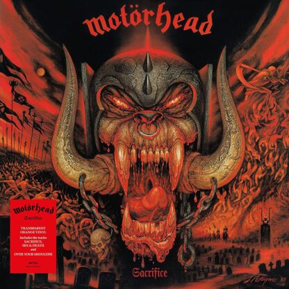 Motörhead - Sacrifice [LTD LP] (Transparent Orange Vinyl)