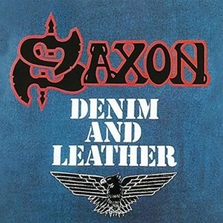 Saxon - Denim And Leather [LTD LP] (Red Splatter Vinyl)
