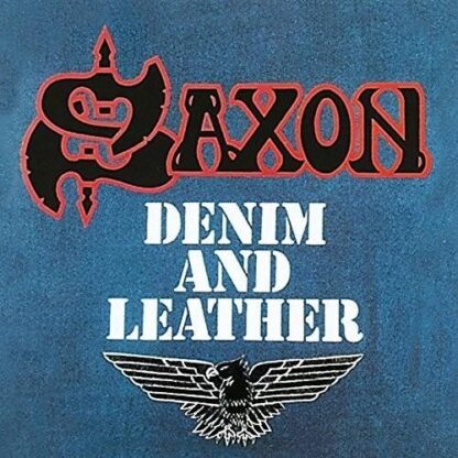 Saxon - Denim And Leather [LTD LP] (Red Splatter Vinyl)