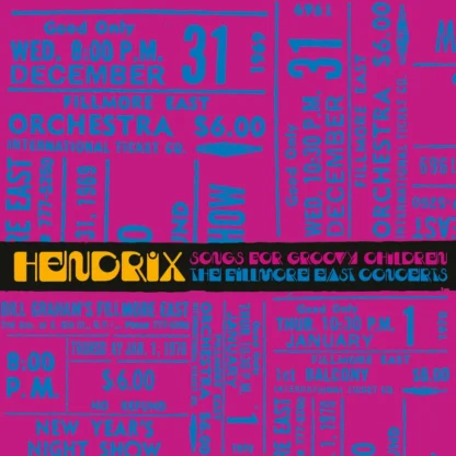 Jimi Hendrix - Songs For Groovy Children: the Fillmore East Concerts [LTD LP] (RSD24)