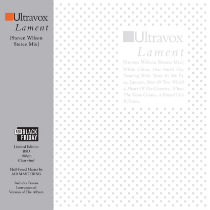 Ultravox - Lament [LTD 2xLP] (RSD24)