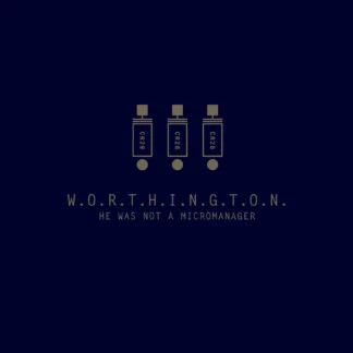 Worthington - He Was Not A Micromanager [LTD LP] (Opaque Silver Vinyl)