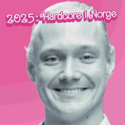 Diverse artister - 2025: Hardcore i Norge [LTD LP] (Rosa Vinyl)