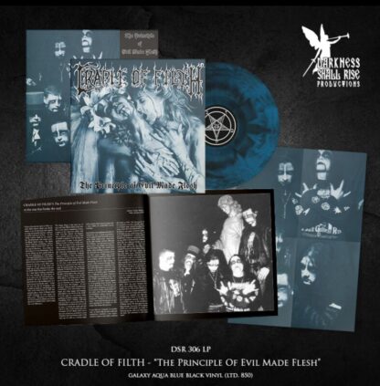 Cradle Of Filth - The Principle Of Evil Made Flesh [LTD LP] (Aqua Blue/Black Vinyl)