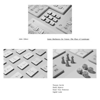 Aske Zidore - Game Mechanics For Voices: The Place Of Landscape [LP]