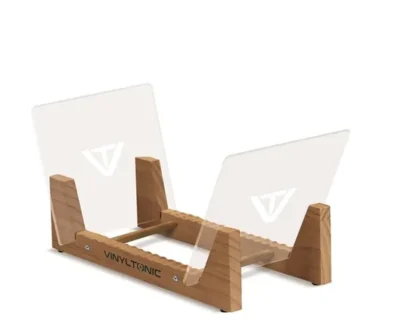 Vinyltonic Vinyl Display Rack Teak Finish